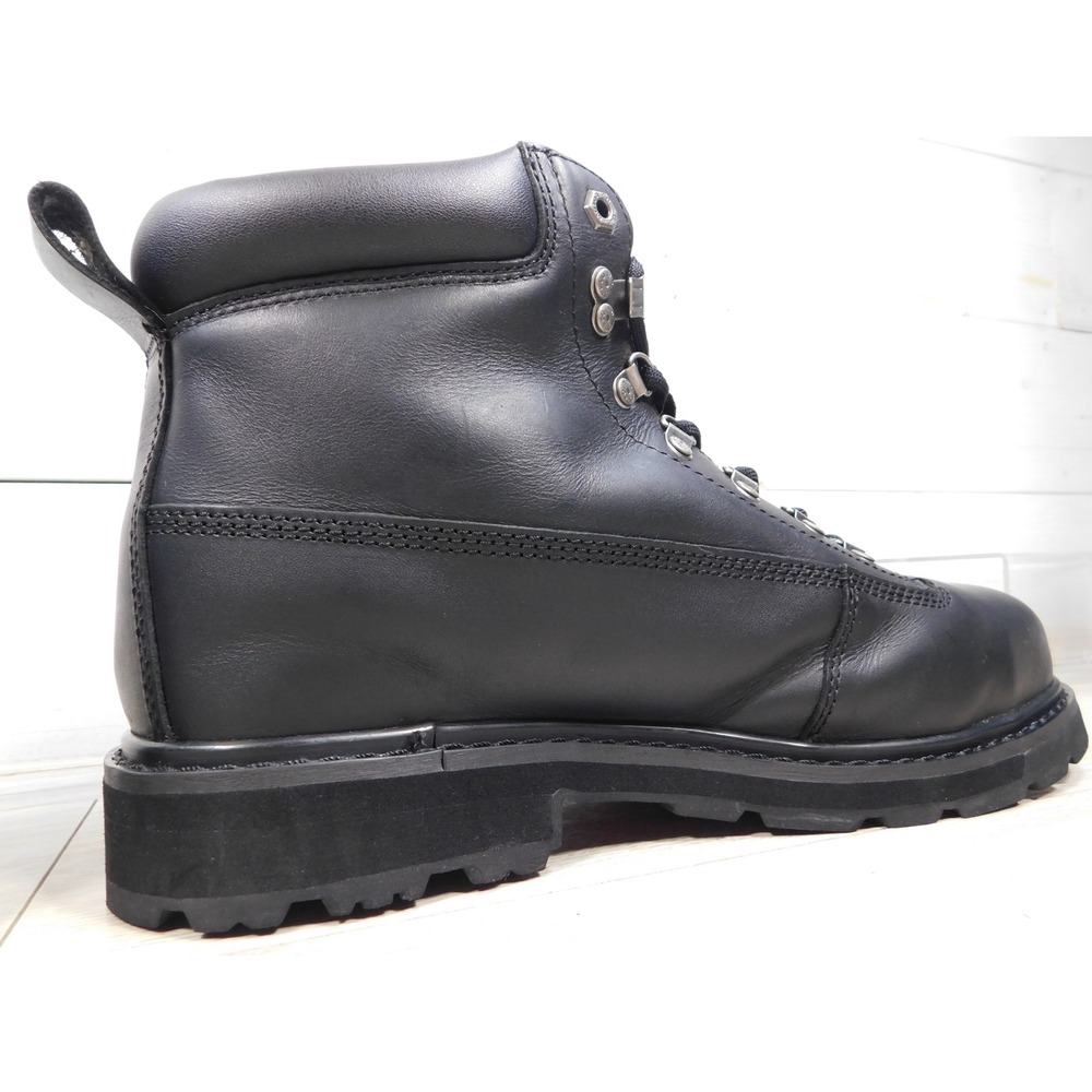 Harley Davidson Mens Drive Steel Toe Boots Black Leather Size 11M D91144 M8413 - Picture 10 of 13